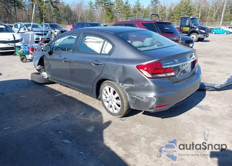 2013 Honda Civic Lx из США, поврежденный, VIN 2HGFB2F52DH596556